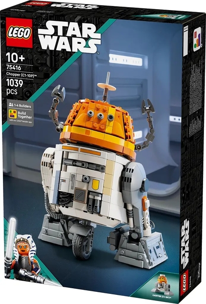 Конструктор LEGO Star Wars Чоппер (C1-10P). Дроид-астромеханик, 1039 деталей (75416) - Pampik - 2