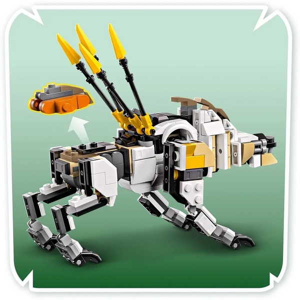 Конструктор LEGO Horizon Adventures Aloy і Varl проти Shell-Walker і Sawtooth, 768 деталей (77037) - Pampik - 9