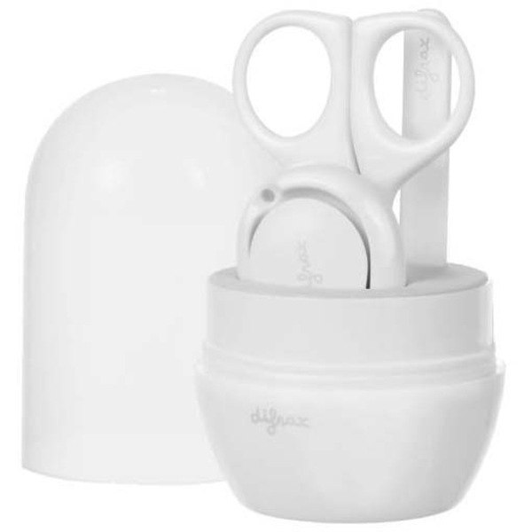 Дитячий манікюрний набір Difrax Baby Deluxe, білий (89) - Pampik