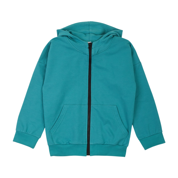 Спортивна кофта Garnamama Basic Jacket, р.152, зелений (1010830.1179259) - Pampik