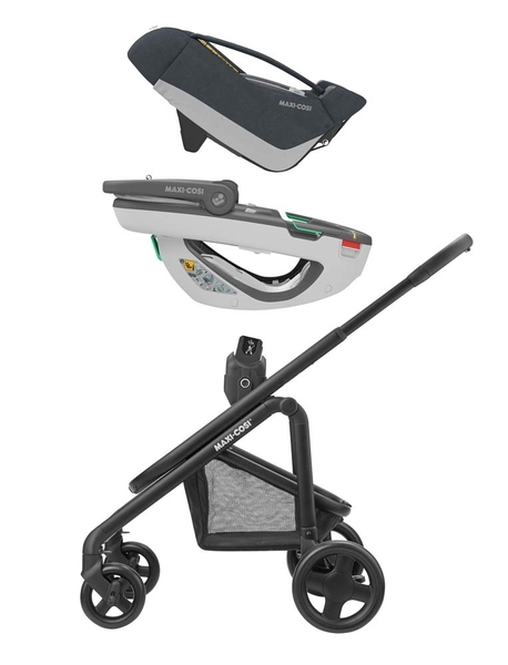 Автокрісло Maxi-Cosi Coral 360 Essential Grey/Black Shell (8559050111) - Pampik - 9