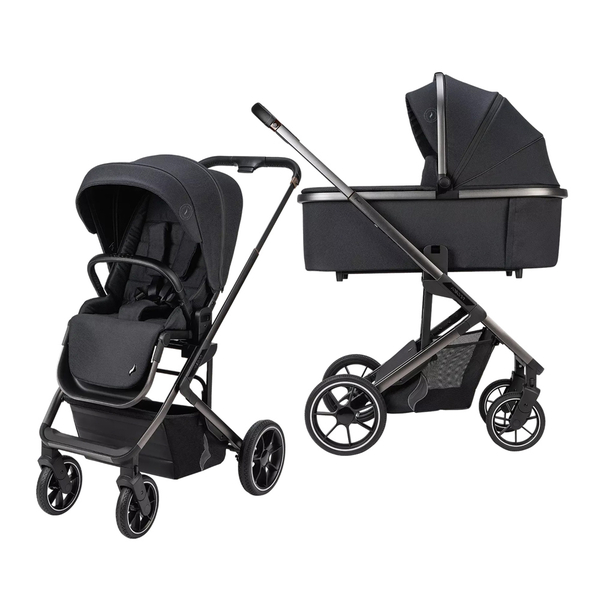 Коляска універсальна 2 в 1 Osann Juntos Coal (121-324-316) - Pampik