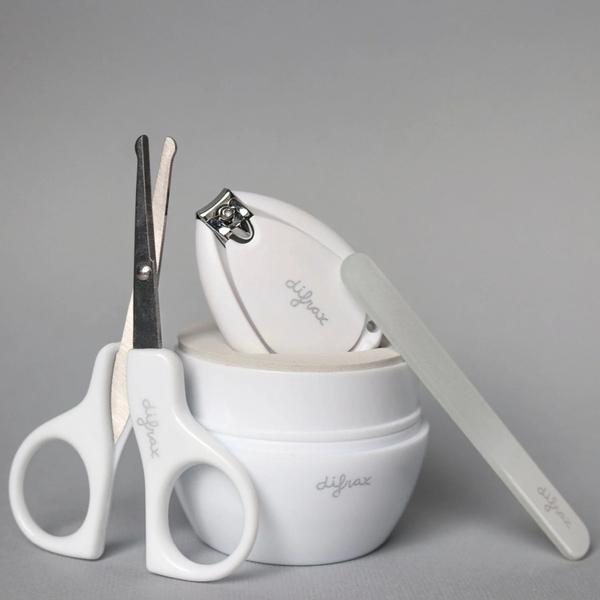 Дитячий манікюрний набір Difrax Baby Deluxe, білий (89) - Pampik - 4