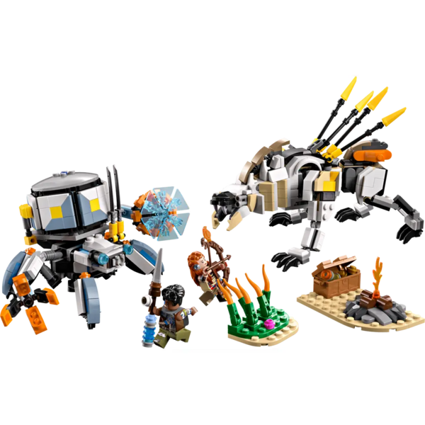 Конструктор LEGO Horizon Adventures Aloy і Varl проти Shell-Walker і Sawtooth, 768 деталей (77037) - Pampik - 5