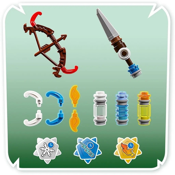 Конструктор LEGO Horizon Adventures Aloy і Varl проти Shell-Walker і Sawtooth, 768 деталей (77037) - Pampik - 7