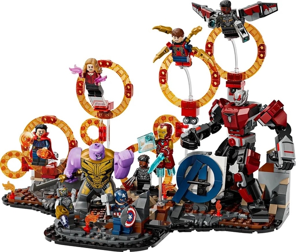 Конструктор LEGO Super Heroes Marvel Мстители: Завершение. Решающая битва, 621 деталь (76323) - Pampik - 4