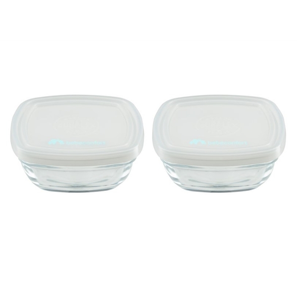 Скляні контейнери для їжі Bebe Confort, 2 шт. (3105209200) - Pampik - 5