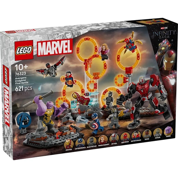 Конструктор LEGO Super Heroes Marvel Мстители: Завершение. Решающая битва, 621 деталь (76323) - Pampik - 2