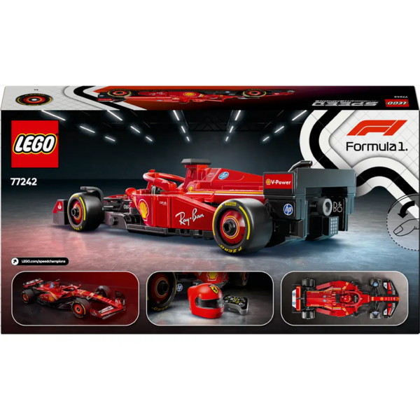Конструктор LEGO Speed ​​Champions Автомобиль для гонки F1 Ferrari SF-24, 275 деталей (77242) - Pampik - 2