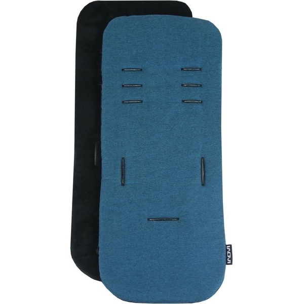 Вкладыш в коляску Bumprider Inovi Memory Foam Black-Turquoise (41201-218) - Pampik - 2