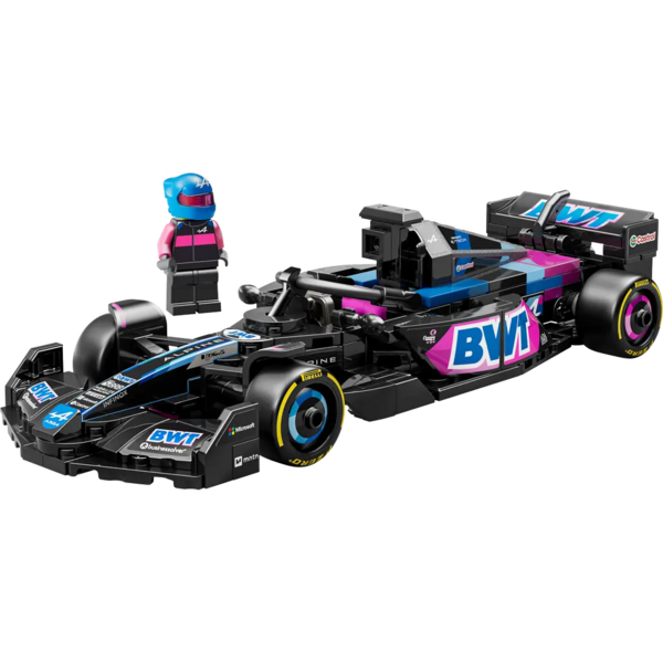 Конструктор LEGO Speed Champions Автомобіль для перегонів BWT Alpine F1 Team A524, 258 деталей (77248) - Pampik - 5
