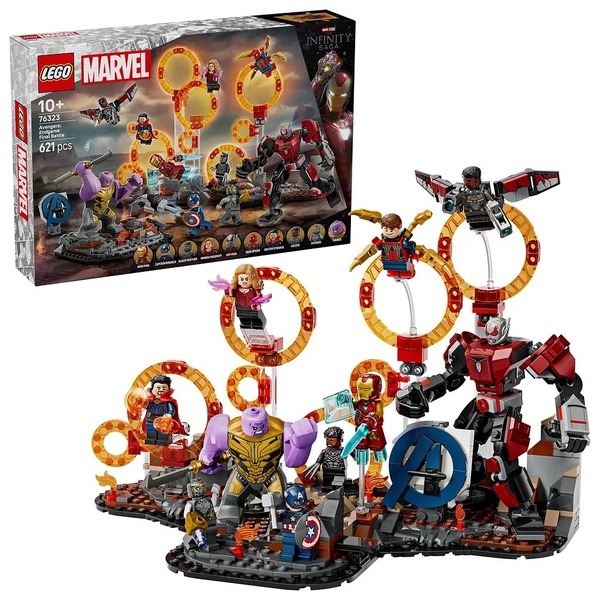Конструктор LEGO Super Heroes Marvel Мстители: Завершение. Решающая битва, 621 деталь (76323) - Pampik - 5