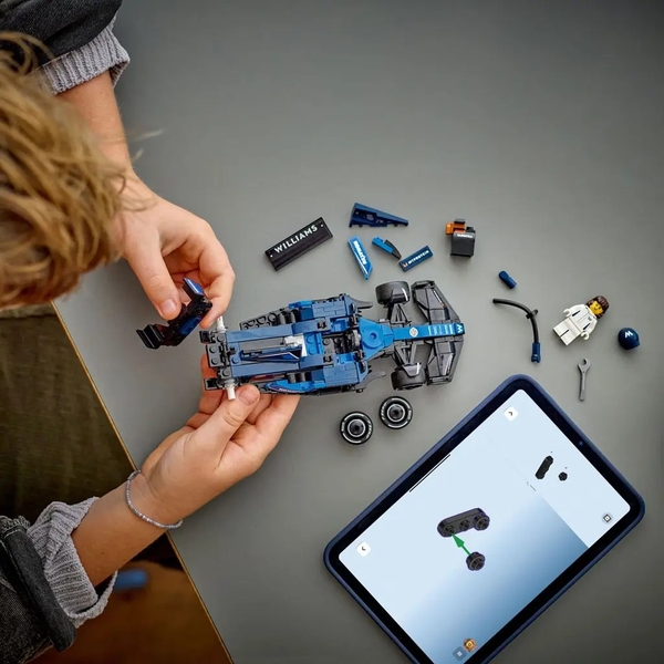 Конструктор LEGO Speed Champions Автомобіль для перегонів F1 Williams Racing FW46, 263 деталі (77249) - Pampik - 4