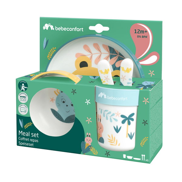 Набор посуды Bebe Confort Little Buddies из трех предметов (3105209110) - Pampik - 6