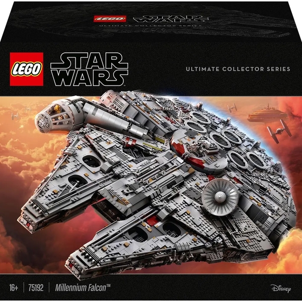 Конструктор LEGO Star Wars Millennium Falcon (Сокіл Тисячоліття), 7541 деталь (75192) - Pampik - 2