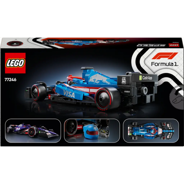 Конструктор LEGO Speed Champions Автомобіль для перегонів F1 Visa Cash RB VCARB 01, 248 деталей (77246) - Pampik - 2