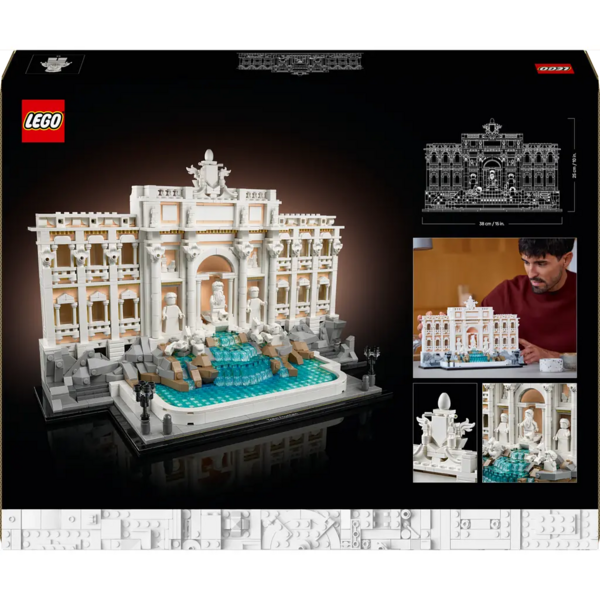 Конструктор LEGO Architecture Фонтан Треви, 1880 деталей (21062) - Pampik - 2