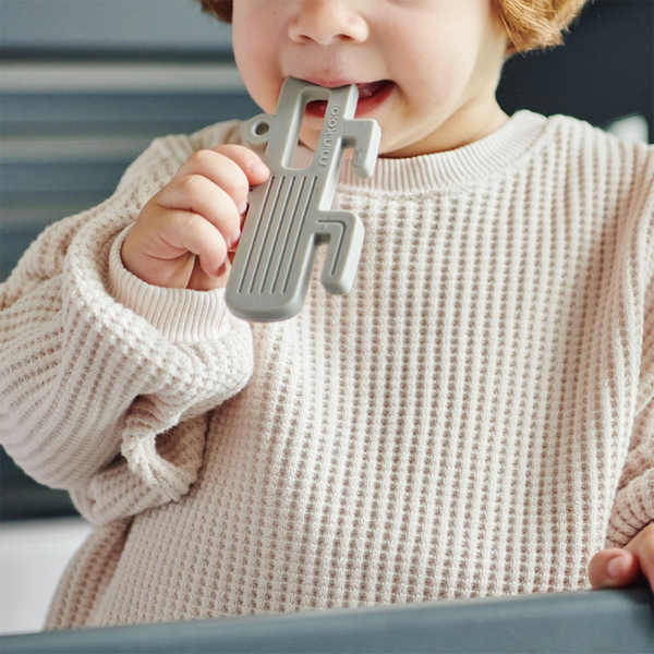 Прорізувач для зубів силіконовий MinikOiOi Cactus Aqua Green (101090001) - Pampik - 4