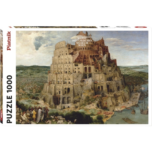 Пазл Piatnik Вавилонская башня Питер Брейгель, 1000 элементов (PT-563942) - Pampik