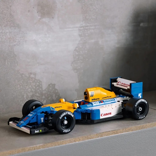 Конструктор LEGO Icons Williams Racing FW14B и Найджел Мэнселл, 799 деталей (10353) - Pampik - 3