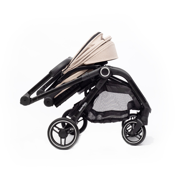 Прогулянкова коляска Hamilton by Yoop T1 Khaki (65566) - Pampik - 11