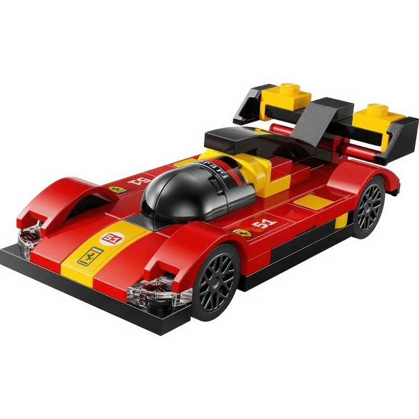Конструктор LEGO Speed ​​Champions Ferrari 499P гиперкар, 62 деталі (30709) - Pampik - 2