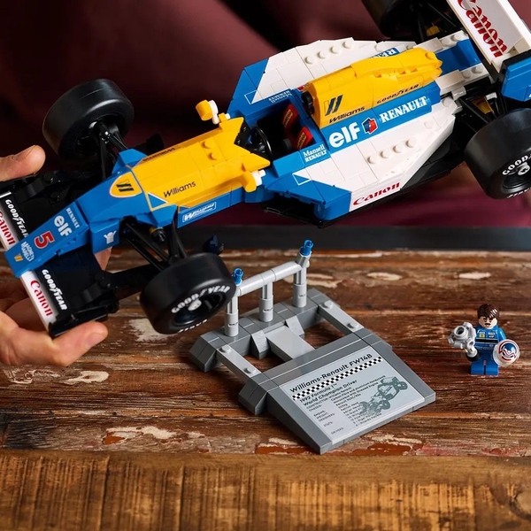 Конструктор LEGO Icons Williams Racing FW14B и Найджел Мэнселл, 799 деталей (10353) - Pampik - 7