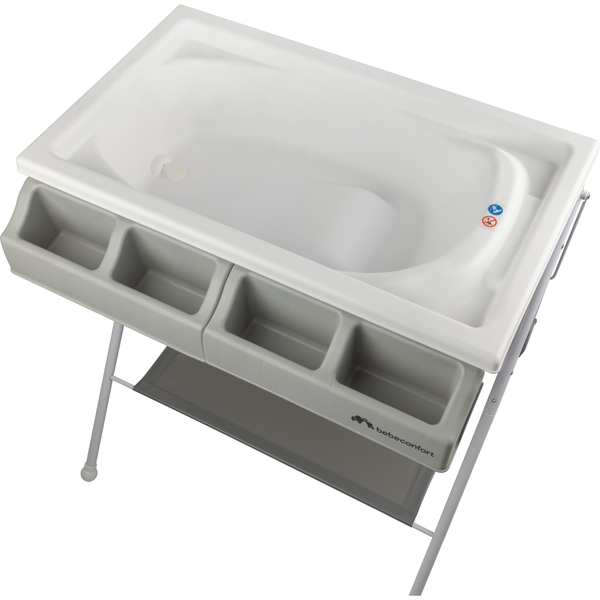 Сповивальний столик Bebe Confort Baltic Gray Mist, сірий (2906440210) - Pampik - 4