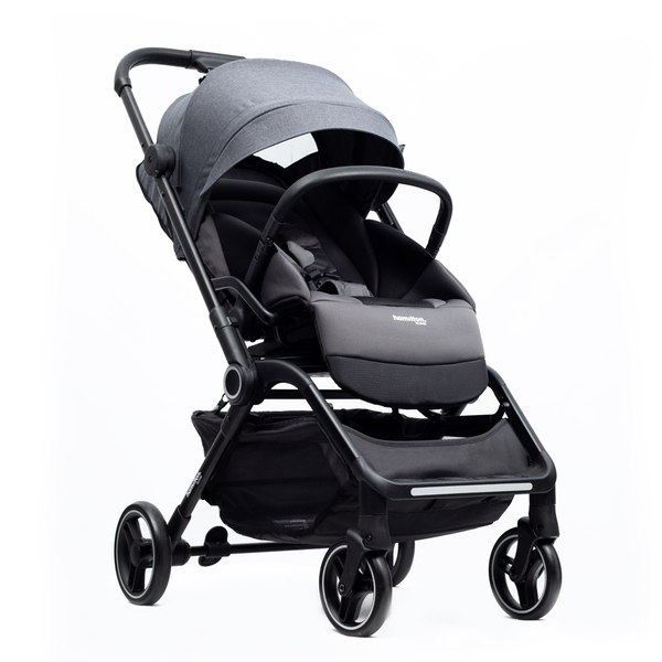Прогулянкова коляска Hamilton by Yoop T1 Dark Grey (65573) - Pampik - 2