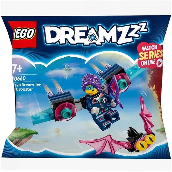 Конструктор LEGO DREAMZzz Прискорювач реактивного ранцю мрії Зоуі, 37 деталей (30660) - Pampik
