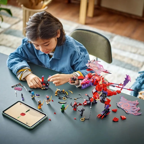 Конструктор LEGO Ninjago Громовержець Дракон Хаосу, 668 деталей (71832) - Pampik - 4