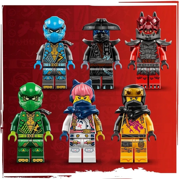 Конструктор LEGO Ninjago Громовержець Дракон Хаосу, 668 деталей (71832) - Pampik - 9