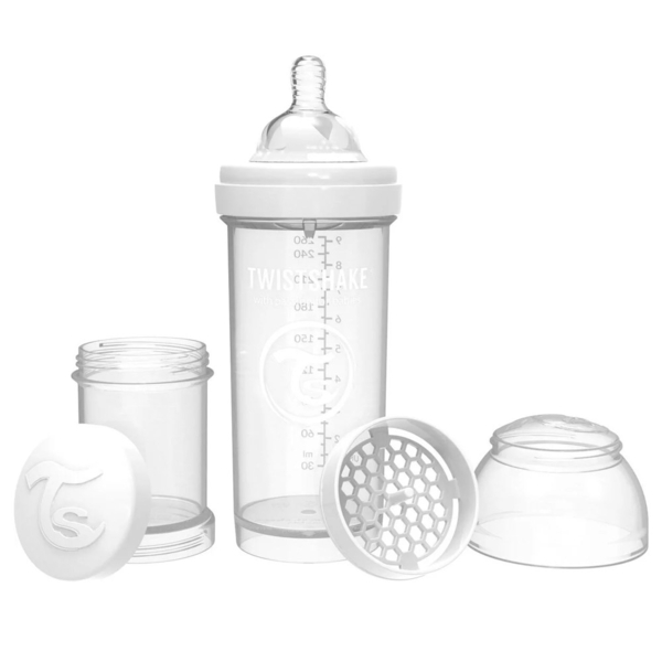 Набір із трьох антиколікових пляшечок Twistshake Value Pack Pink, 260 мл (78845) - Pampik - 3