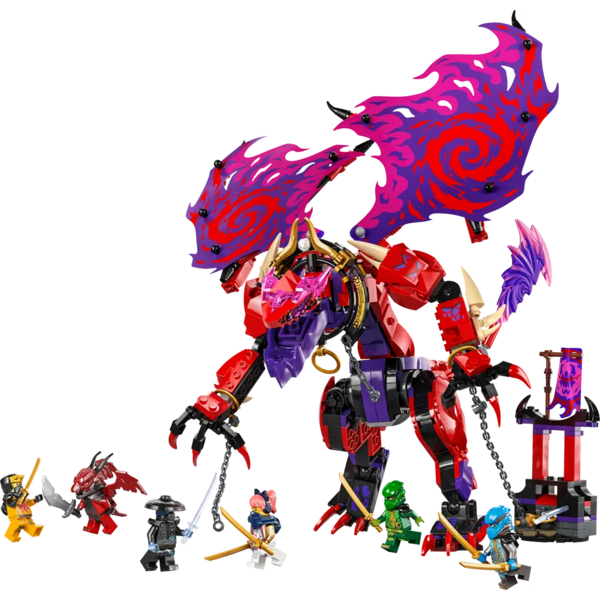 Конструктор LEGO Ninjago Громовержець Дракон Хаосу, 668 деталей (71832) - Pampik - 5