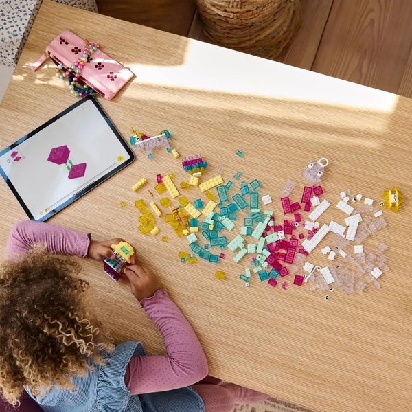 Конструктор LEGO Classic Очаровательная прозрачная коробка, 340 деталей (11040) - Pampik - 4