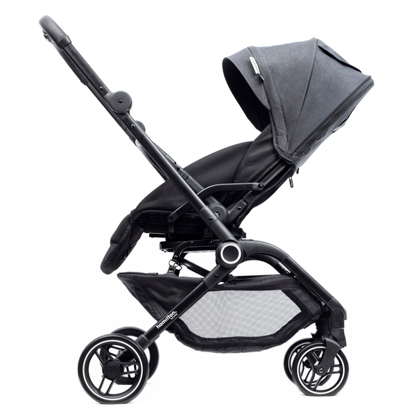 Прогулянкова коляска Hamilton by Yoop T1 Dark Grey (65573) - Pampik - 10