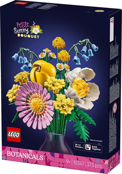 Конструктор LEGO Botanicals Мініатюрний сонячний букет 373 деталі (10347) - Pampik - 3