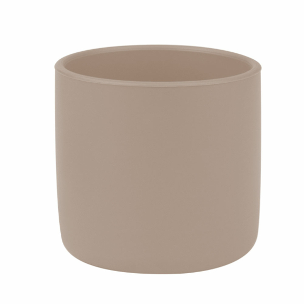 Чашка силіконова MinikOiOi Mini Cup Bubble Beige, 180 мл (101100008) - Pampik