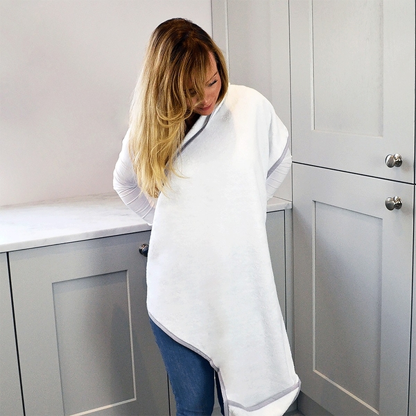 Рушник-куточок для купання Shnuggle (SHN-TWL-WHT) - Pampik - 3