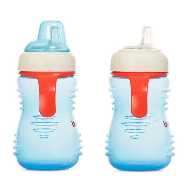 Поїльник-непроливайка Baboo із силіконовим носиком, 6+ міс., 260 мл, блакитний (8-125) - Pampik - 2