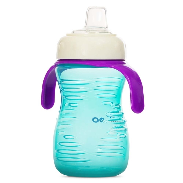 Поильник-непроливайка Baboo с силиконовым носиком, 6+ мес., 260 мл, мятный (8-124) - Pampik - 3