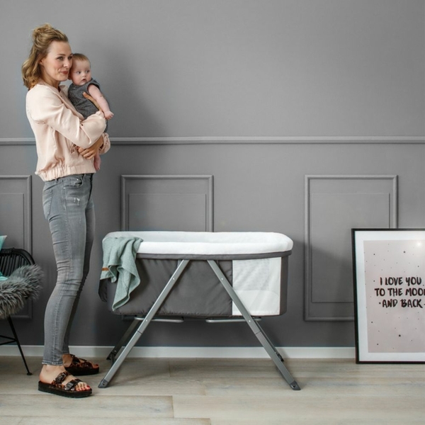 Дитяче ліжечко Hauck Dreamer Grey (60895-1) - Pampik - 17