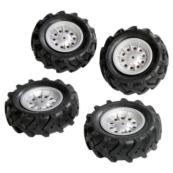 Набір надувних колес Rolly Toys rollyTrac Air Tyres, 310х95 мм, 4 шт. (409181) - Pampik