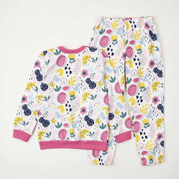 Піжама утеплена Ляля К3ФТ152 122 Белый (880522.1235461) - Pampik - 2