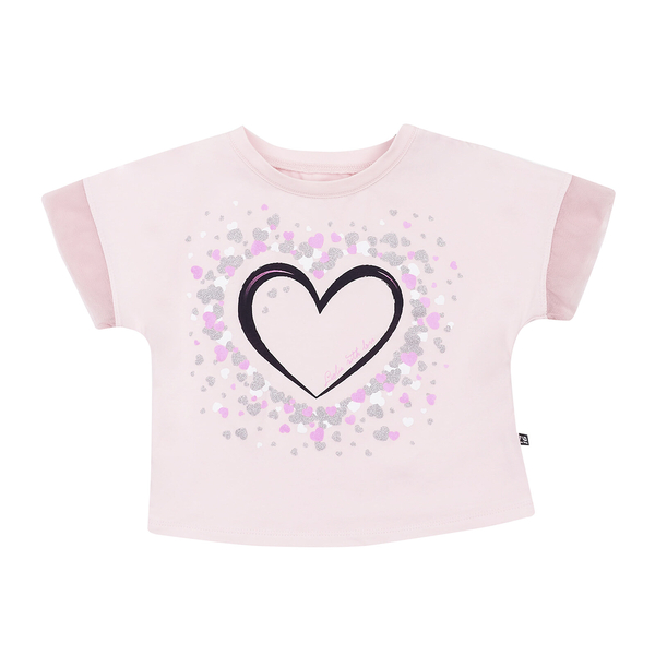 Футболка Ляля 3СК141 104 Розовый (711045.1014072) - Pampik