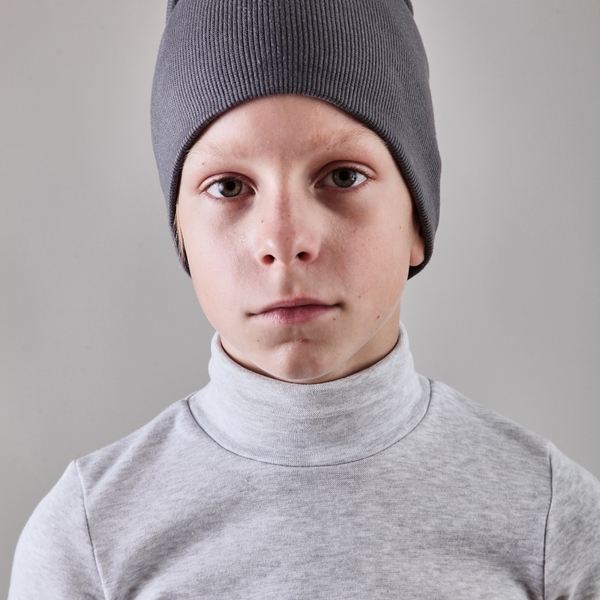 Шапка Ляля 13РБ001 45-46 Сірий (577809.512043) - Pampik - 4