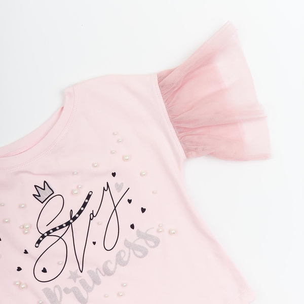 Футболка Ляля 3СК142 98 Рожевий (740398.1053804) - Pampik - 3