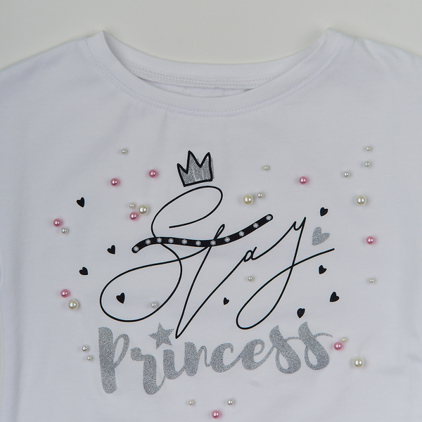 Футболка Ляля 3СК142 98 Белый (736732.1053802) - Pampik - 5