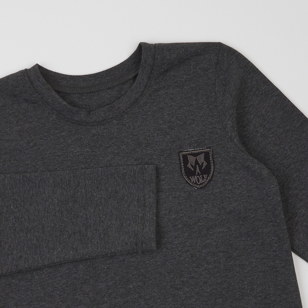 Лонгслів Ляля 3СК130 146 Сірий (1013826.890334) - Pampik - 3