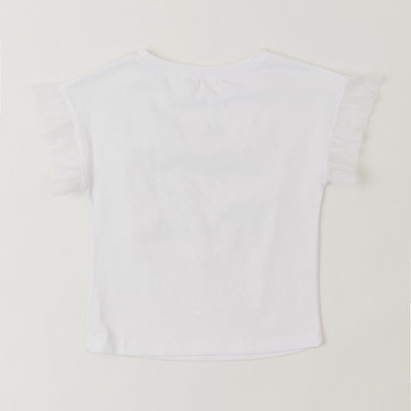 Футболка Ляля 3СК160 98 Білий (914390.1273721) - Pampik - 2